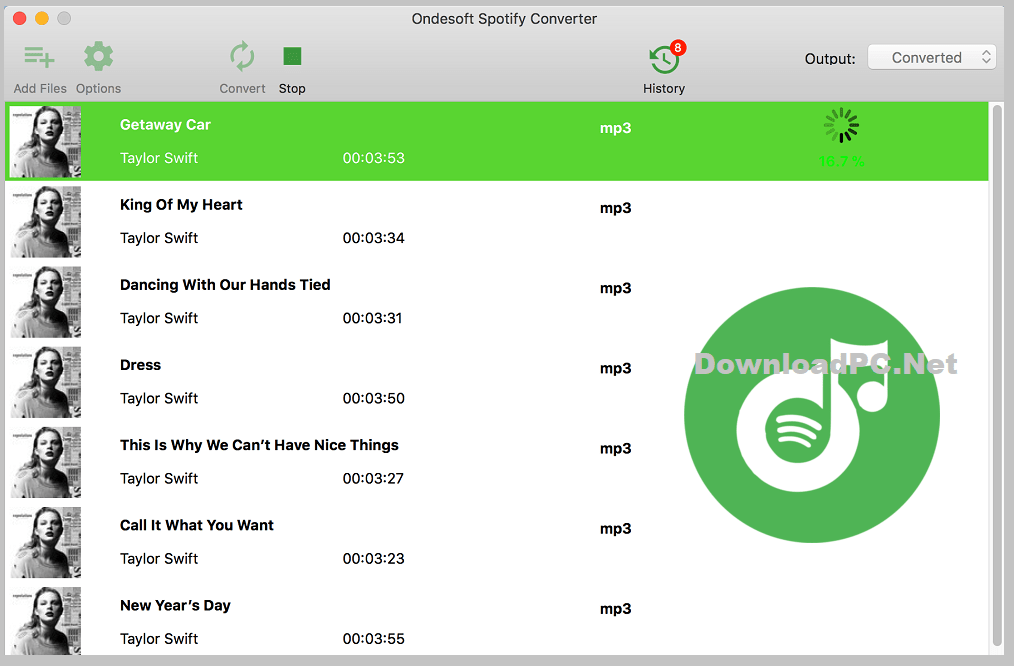 Ondesoft Spotify Converter Free Download