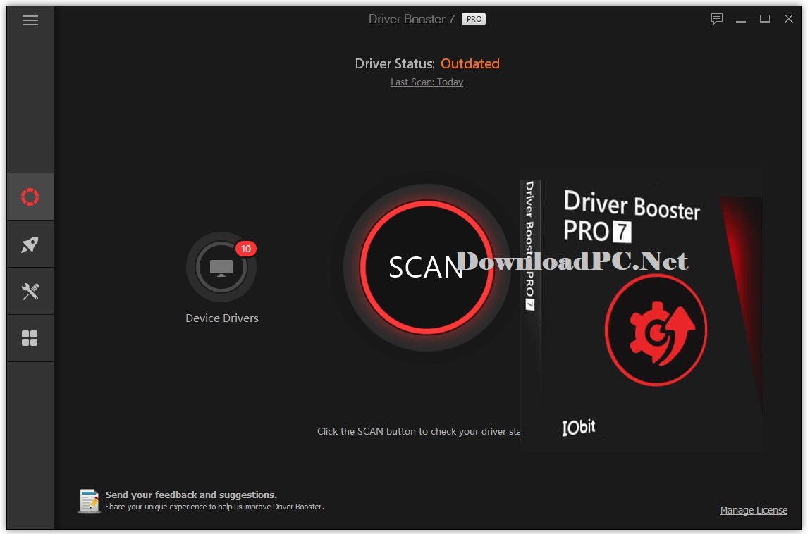 IObit Driver Booster Pro Serial Key Free Download