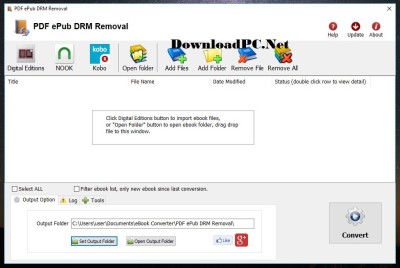 PDF ePub DRM Removal Crack Free Download 2020